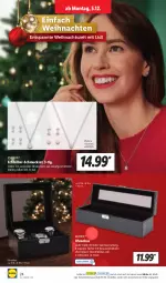 Gazetka promocyjna Lidl - Aktionsprospekt - Gazetka - ważna od 10.12 do 10.12.2022 - strona 24 - produkty: esmara, kissen, LG, ndk, ohrstecker, Ria, Schal, Schale, Schmuck, Schmuckset, Ti, uhr, weihnachten, ZTE