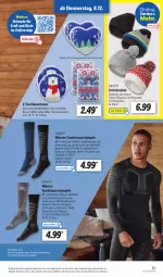 Gazetka promocyjna Lidl - Aktionsprospekt - Gazetka - ważna od 10.12 do 10.12.2022 - strona 35 - produkty: angebot, bett, crivit, dell, eis, elle, hemd, hemden, hose, hosen, Mode, reis, rwe, strümpfe, Tasche, taschen, Ti, Unterhemd, unterhemden, wolle, ZTE