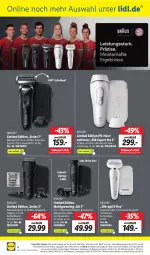 Gazetka promocyjna Lidl - Aktionsprospekt - Gazetka - ważna od 10.12 do 10.12.2022 - strona 58 - produkty: akku, angebot, angebote, body, Bodygroom, braun, eis, elle, Haarentfernung, haarschneider, Multigroom, ndk, reis, rel, Schal, Schale, telefon, Ti, uhr, wasser