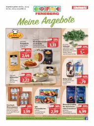 Gazetka promocyjna Feneberg - Prospekte - Gazetka - ważna od 18.03 do 18.03.2023 - strona 1 - produkty: Alwa, angebot, angebote, bio, eier, eierspätzle, eis, elle, feldsalat, fisch, fischstäbchen, flasche, iglo, kaffee, Knödel, krumbach, lebensmittel, milch, mineralwasser, mövenpick, mövenpick kaffee, Müller, müllermilch, nuss, reis, rind, rinder, Rinderroulade, rum, salat, salate, saro, Schal, Schale, Ti, wasser, ZTE