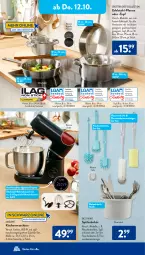 Gazetka promocyjna AldiSud - IN ZWEI WOCHEN - Gazetka - ważna od 14.10 do 14.10.2023 - strona 11 - produkty: aldi, ambia, besteck, bürste, bürsten, Crofton, dell, edelstahl, Edelstahl-Pfanne, elle, flasche, herdarten, korb, küche, Küchen, küchenmaschine, LG, Mode, pfanne, pfannen, reiniger, Ria, Rührschüssel, schüssel, spülmaschinen, Ti, topf, waschmittel