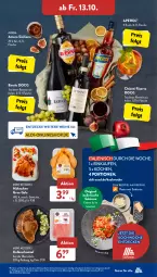 Gazetka promocyjna AldiSud - IN ZWEI WOCHEN - Gazetka - ważna od 14.10 do 14.10.2023 - strona 29 - produkty: aldi, alle artikel ohne dekoration, amaro, aperol, averna, Barolo, chia, chianti, decke, dekoration, eis, ente, flasche, gin, kalbsschnitzel, LG, pasta, reis, riserva, rotwein, salsiccia, Schal, Schale, schnitzel, Ti, wein, weine, ZTE