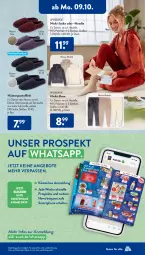 Gazetka promocyjna AldiSud - IN ZWEI WOCHEN - Gazetka - ważna od 14.10 do 14.10.2023 - strona 7 - produkty: aldi, angebot, angebote, decksohle, dell, elle, hose, Jacke, Mode, Pantoffeln, Ria, smartphone, up2fashion, wolle