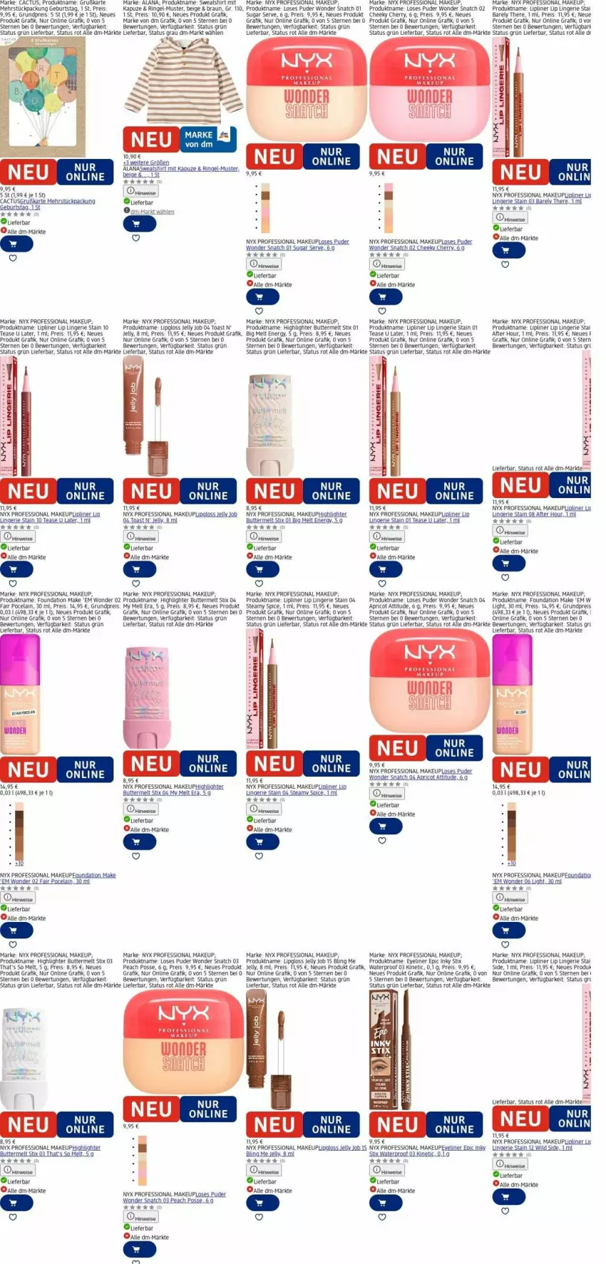 Aktueller Prospekt Dm Drogerie - Prospekte - von 22.12 bis 31.12.2025 - strona 1 - produkty: akku, braun, butter, eis, Eyeliner, Lipgloss, reis, rel, ring, shirt, Sweatshirt, tee, Ti, toast, Wild