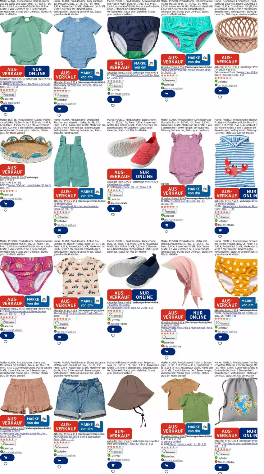 Aktueller Prospekt Dm Drogerie - Prospekte - von 22.12 bis 31.12.2025 - strona 19 - produkty: asti, Bad, beutel, bio, body, braun, eis, elle, Frosch, jeans, Jura, korb, Krebs, Kugel, Mütze, natur, Overall, reis, Ria, schuhe, shirt, shirts, shorts, T-Shirt, tablet, tablett, tee, Ti, tisch, tuc, usb, wolle, Yo