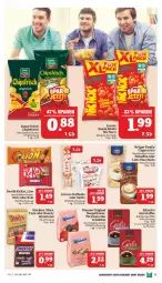 Gazetka promocyjna Marktkauf - Prospekt - Gazetka - ważna od 30.04 do 30.04.2022 - strona 15 - produkty: ACC, bounty, Cap, cappuccino, chia, chips, chipsfrisch, cin, eduscho, eis, eiskaffee, ferrero, funny-frisch, gin, giotto, kaffee, kitkat, krüger, latte, latte macchiato, lion, lorenz, mac, macchiato, Manner, mars, nic nac's, raffaello, snack, snickers, Ti, Törtchen, twix