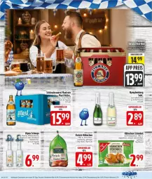 Gazetka promocyjna Edeka - Prospekte - Gazetka - ważna od 19.09 do 19.09.2026 - strona 14 - produkty: alkohol, auer, beere, beutel, deka, eis, elle, flasche, fleisch, gewürz, hähnchen-schenkel, haselnuss, henkel, himbeer, himbeere, Maxl Helles, nuss, schenkel, sekt, Ti