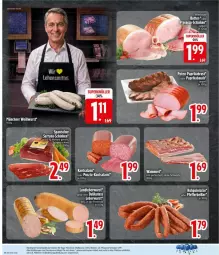 Gazetka promocyjna Edeka - Prospekte - Gazetka - ważna od 19.09 do 19.09.2026 - strona 16 - produkty: Abtei, Bau, butter, ecco, HP, leberwurst, merl, paprika, prosecco, salami, schinken, tee, Ti, Weißwurst, wurst, ZTE