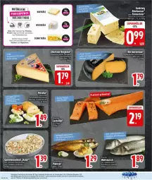Gazetka promocyjna Edeka - Prospekte - Gazetka - ważna od 19.09 do 19.09.2026 - strona 18 - produkty: Bau, Bergkäse, eier, eis, emmentaler, filet, hartkäse, holländischer schnittkäse, Käse, kräuter, kräutern, lachs, lachsfilet, magnesium, Makrele, milch, nudel, nudeln, nuss, petrella, rama, reis, rel, schnittkäse, tee, Ti, wolfsbarsch