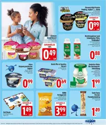 Gazetka promocyjna Edeka - Prospekte - Gazetka - ważna od 19.09 do 19.09.2026 - strona 6 - produkty: andechser natur, Becher, bio, dessert, drink, ehrmann, eis, fertiggericht, gin, joghur, joghurt, milch, monte, natur, pudding, quark, Rana, schoko, schokolade, schokoladen, smarties, speisequark, tante fanny, Ti, zott, Zott Monte, ZTE