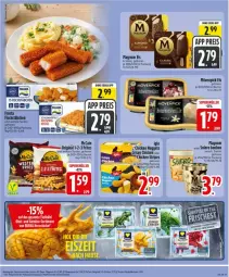 Gazetka promocyjna Edeka - Prospekte - Gazetka - ważna od 19.09 do 19.09.2026 - strona 9 - produkty: Becher, beutel, chicken nuggets, deka, eis, erbsen, fisch, fischstäbchen, frosta, gin, iglo, magnum, mövenpick, mövenpick eis, nuggets, reis, Ti