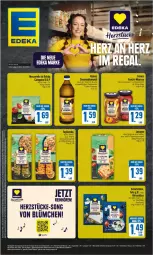 Gazetka promocyjna Edeka - Prospekte - Gazetka - ważna od 05.10 do 05.10.2024 - strona 1 - produkty: blume, blumen, blumenöl, di bufala, eis, elle, ente, feta, frucht, hirtenkäse, Käse, lasagne, mousse, mozzarella, reis, rel, schafskäse, sonnenblume, sonnenblumen, sonnenblumenöl, tagliatelle, Ti, ZTE