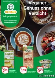 Gazetka promocyjna Globus - Prospekte - Gazetka - ważna od 25.02 do 25.02.2023 - strona 1 - produkty: bio, hafer, natur, nuss, zott