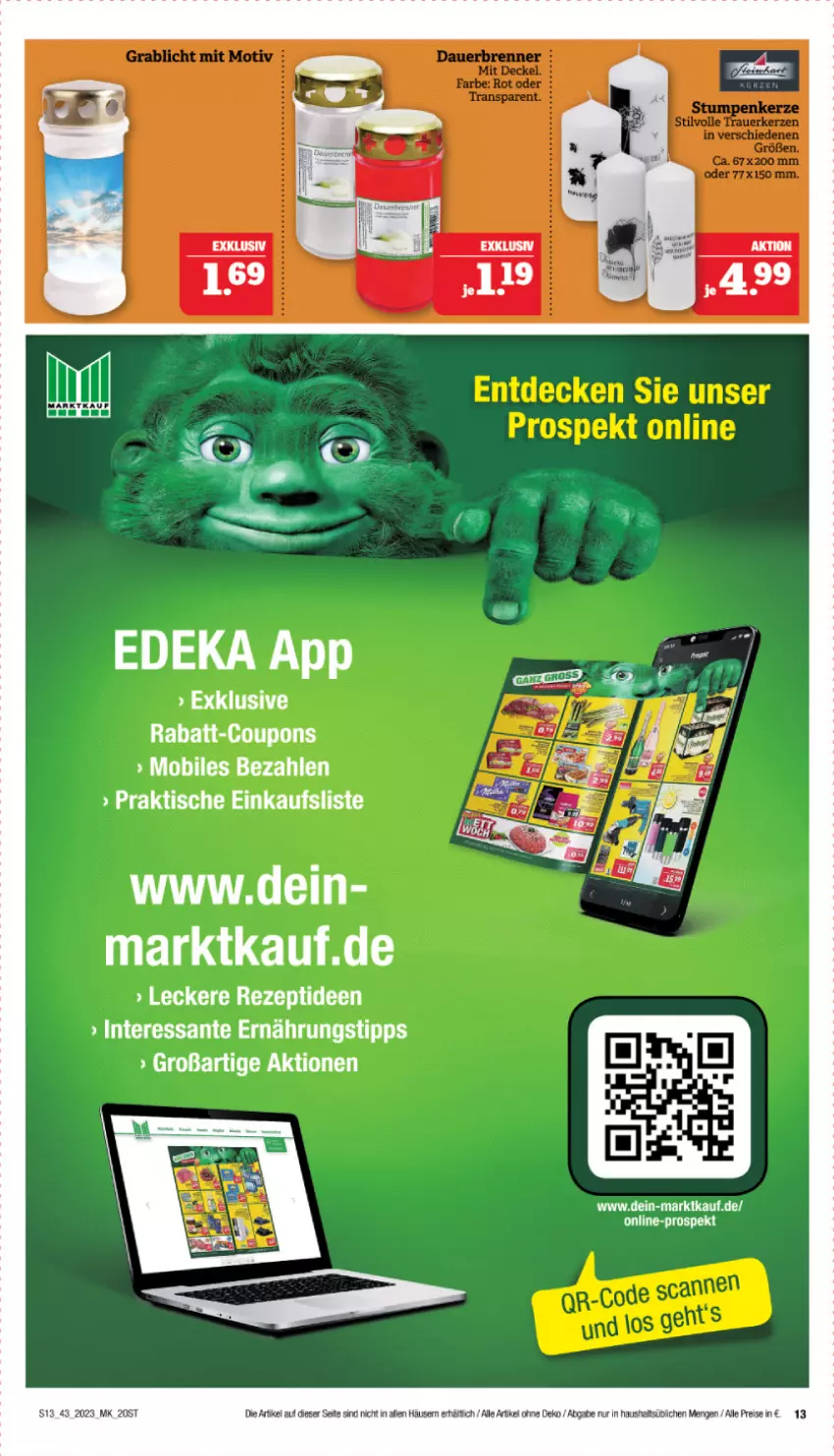 Aktueller Prospekt Marktkauf - Prospekt - von 22.10 bis 28.10.2023 - strona 13 - produkty: coupon, coupons, eis, rabatt-coupon, reis, SANTE, Ti, tisch