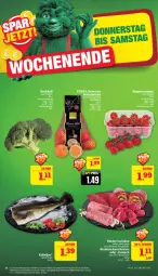 Gazetka promocyjna Marktkauf - Prospekt - Gazetka - ważna od 28.10 do 28.10.2023 - strona 42 - produkty: aktionspreis, Bau, braten, brokkoli, deka, eis, fisch, frischfisch, gulasch, mandarine, mandarinen, natur, nuss, reis, rind, rinder, Schal, Schale, schmorbraten, Ti