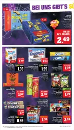Gazetka promocyjna Marktkauf - Prospekt - Gazetka - ważna od 28.10 do 28.10.2023 - strona 8 - produkty: aktionspreis, chips, deka, eis, funny-frisch, haselnuss, leibniz, milch, nuss, pom-bär, reis, riegel, schoko, schokoriegel, smarties, tee, Ti, ZTE