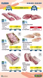 Gazetka promocyjna Metro - Wochen-Angebote Gastro - Gazetka - ważna od 09.08 do 09.08.2025 - strona 3 - produkty: angebot, brustfilet, bsf, decke, Deckel, eis, entrecôte, filet, fleisch, hähnchenbrust, hähnchenbrustfilet, Kalbsleber, Kette, Kugel, lachs, lamm, Metro, reis, rind, rinder, rinderfilet, Schal, Schale, schwein, schweine, Schweinelachs, schweinenacken, Ti, tiefpreis, wein, weine