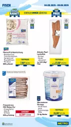 Gazetka promocyjna Metro - Wochen-Angebote Gastro - Gazetka - ważna od 09.08 do 09.08.2025 - strona 6 - produkty: angebot, balsam, balsamico, Becher, beutel, dressing, eis, filet, filets, fisch, fische, Fischer, fleisch, früchte, garnelen, joghur, joghurt, krone, lachs, lachsfilet, limette, limetten, matjes, meeresfrüchte, melone, melonen, Metro, Mett, metten, obst, reis, salat, salatdressing, Schere, Ti, tiefpreis, Waage, wasser, wassermelone, wassermelonen
