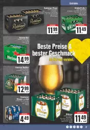 Gazetka promocyjna E Center - Angebote der Woche - Gazetka - ważna od 12.08 do 12.08.2023 - strona 21 - produkty: alkohol, bier, burger, eier, eis, flensburger, getränk, getränke, heineken, pils, pilsener, reis, Ti