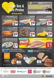 Gazetka promocyjna E Center - Angebote der Woche - Gazetka - ważna od 12.08 do 12.08.2023 - strona 28 - produkty: aktionspreis, angebot, angebote, aqua, braten, eis, elle, filet, fisch, fische, Fischer, fischtheke, fleisch, forelle, grill, lachs, lebensmittel, mais, matjes, Nordsee, obst, reis, rel, Rotbarsch, saft, sahne, Schal, Schale, Schere, Soße, Ti, tisch, uhu