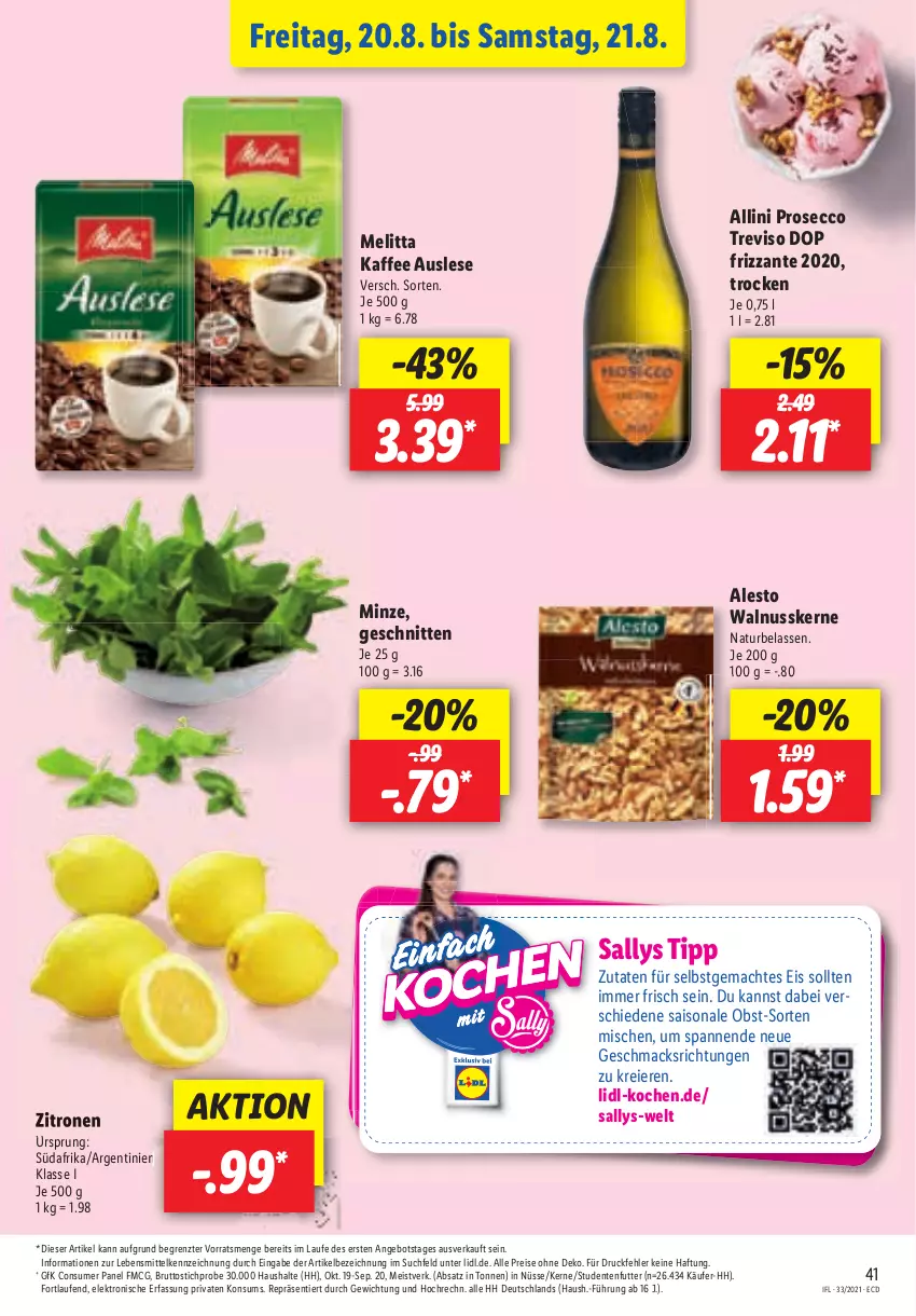 Aktueller Prospekt Lidl - Aktionsprospekt - von 16.08 bis 21.08.2021 - strona 41