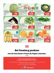 Gazetka promocyjna Feneberg - Prospekte - Gazetka - ważna od 03.12 do 03.12.2022 - strona 6 - produkty: antipasti, asti, aubergine, auberginen, banane, bananen, Bau, bio, braun, champignon, champignons, champignons braun, chiquita, decke, eis, eisbergsalat, feldsalat, gin, grill, LG, mac, nuss, Ofen, orange, orangen, Pomelo, reis, rosen, Rosenkohl, rwe, salat, salate, saro, Schal, Schale, Ti, tisch, vita, Wirsing