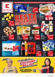 Gazetka promocyjna Kaufland - Gazetka - ważna od 09.03 do 09.03.2022 - strona 1 - produkty: angebot, angebote, Becher, beutel, bio, bio-zitronen, braun, butter, champignon, champignons, coca-cola, cola, creme, discount, eis, fanta, filet, für grill und pfanne, getränk, getränke, grill, grill und pfanne, kraft, lindt, maggi, maggi fix, Mezzo Mix, milch, milchmischgetränke, Müller, müllermilch, nuss, nutella, pfanne, pralinen, purland, reis, Ria, salz, Schal, Schale, schwein, schweine, schweinefilet, Spezi, sprite, Streichzart, Ti, trolli, und pfanne, weihenstephan, wein, weine, zitrone, zitronen, ZTE