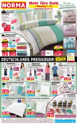 Gazetka promocyjna Norma - Norma - Gazetka - ważna od 03.06 do 03.06.2024 - strona 1 - produkty: aqua, asti, batterie, Bau, baumwolle, Bebe, beere, beleuchtung, bett, Betttuch, bettwäsche, braun, bügel, decke, decksohle, eis, Elan, elle, ente, erde, gin, hemd, himbeer, himbeere, hose, jersey-spannbetttuch, kissen, kopfkissen, LG, mint, Nachthemd, natur, ndk, orchidee, pantolette, pantoletten, Pyjama, Rauch, reine baumwolle, reis, reiss, Ria, rind, ring, schuhe, seersucker, shirt, shorty, sim, spannbetttuch, Tasche, taschen, Ti, tisch, tuc, weck, wolle, ZTE