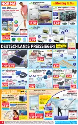 Gazetka promocyjna Norma - Norma - Gazetka - ważna od 03.06 do 03.06.2024 - strona 4 - produkty: akku, arctic air, auto, ball, batterie, Bebe, blume, blumen, bodenwischer, bügel, bürste, deka, dell, eis, elle, ente, fenster, Fugenbürste, Garten, Germ, gin, Holz, hose, hosen, jumbo, Kette, Kinder, Klammern, Klappbox, Klarsichtbox, kleid, kleider, kleiderbügel, Kleidung, kraft, ladekabel, lamm, Läufer, lavendel, leifheit, leine, LG, Liege, Luftentfeuchter, Mode, natur, ndk, reifen, reiniger, Reinigung, reis, reiss, Ria, Rollenbox, Schal, schlauch, Spiele, staubsauger, staubwedel, steckdose, Teleskop, teppich, Ti, tisch, topf, topper, Trockner, usb, wäscheschirm, waschmaschine, waschmaschinen, waschmittel, wasser, wedel, zitrone, zitronen, ZTE