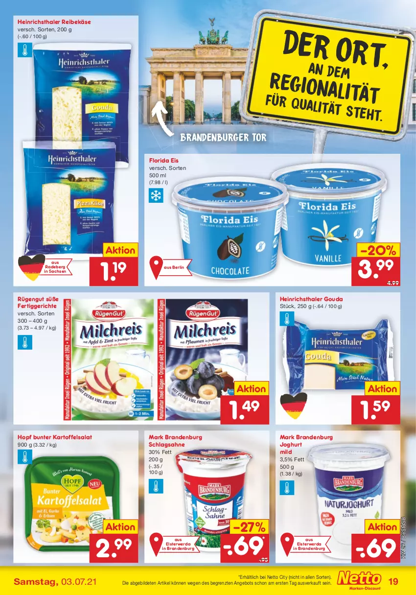 Aktueller Prospekt Netto Marken-Discount - Filial Angebote - von 28.06 bis 03.07.2021 - strona 21