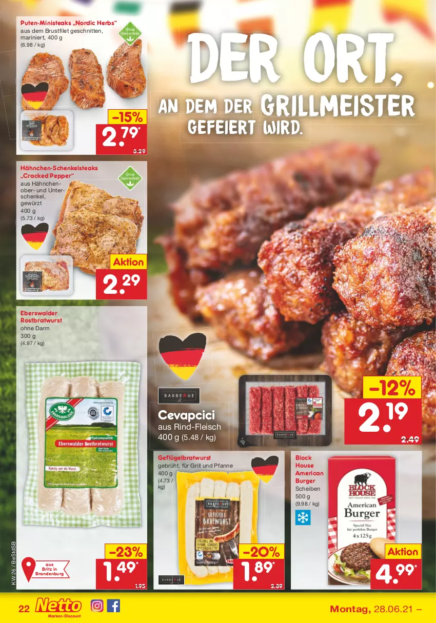 Aktueller Prospekt Netto Marken-Discount - Filial Angebote - von 28.06 bis 03.07.2021 - strona 24