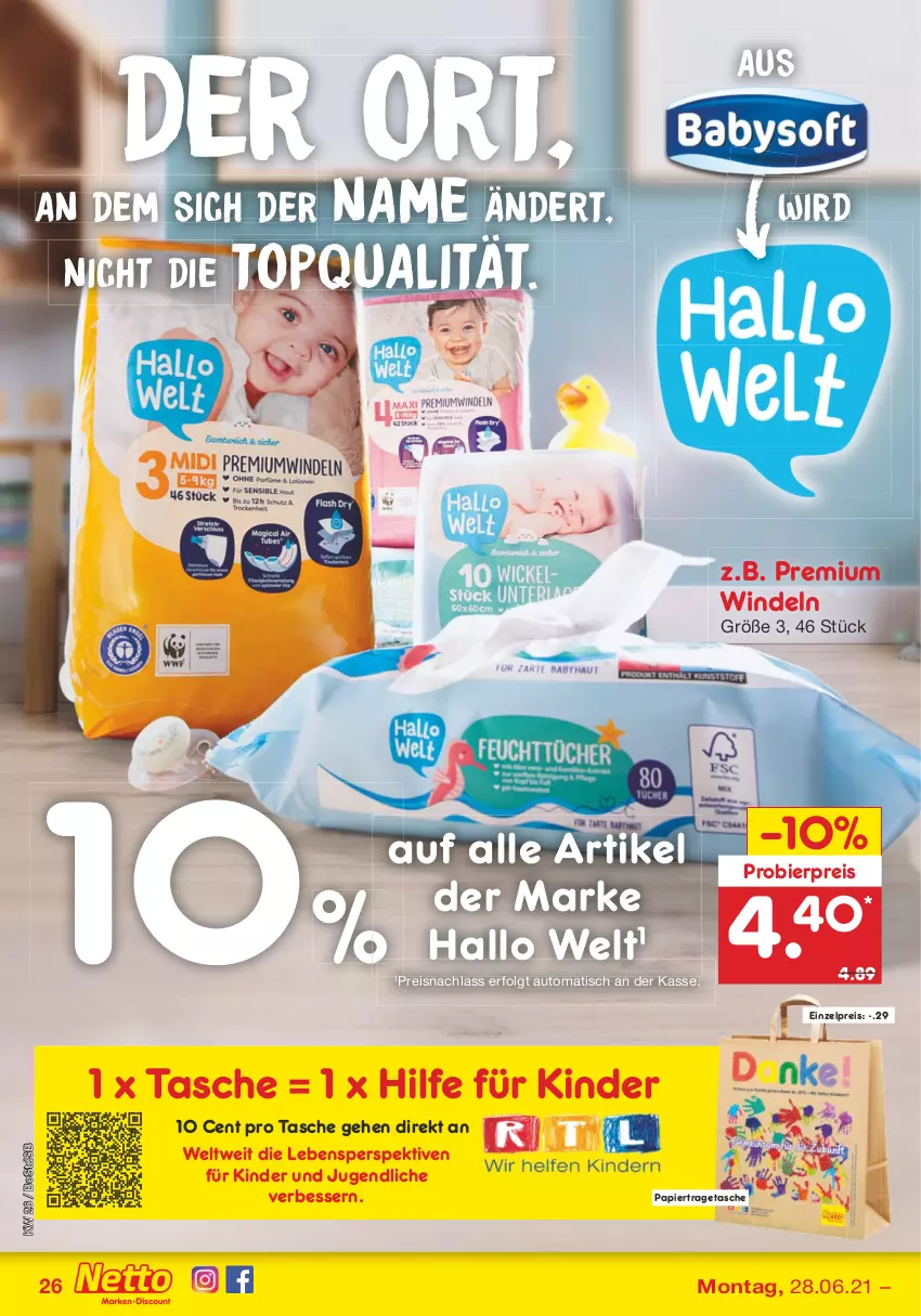 Aktueller Prospekt Netto Marken-Discount - Filial Angebote - von 28.06 bis 03.07.2021 - strona 28