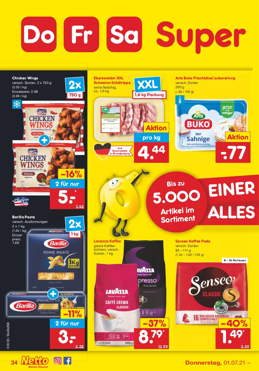 Aktueller Prospekt Netto Marken-Discount - Filial Angebote - von 28.06 bis 03.07.2021 - strona 36