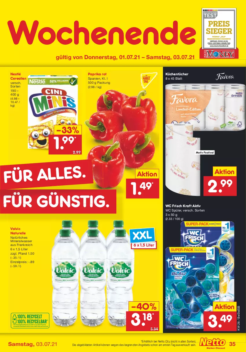 Aktueller Prospekt Netto Marken-Discount - Filial Angebote - von 28.06 bis 03.07.2021 - strona 37