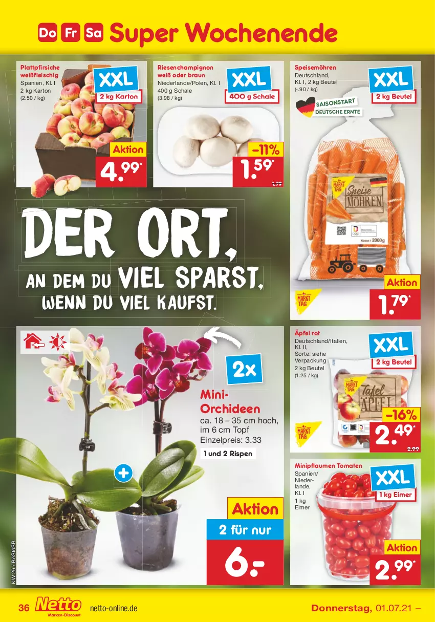 Aktueller Prospekt Netto Marken-Discount - Filial Angebote - von 28.06 bis 03.07.2021 - strona 38