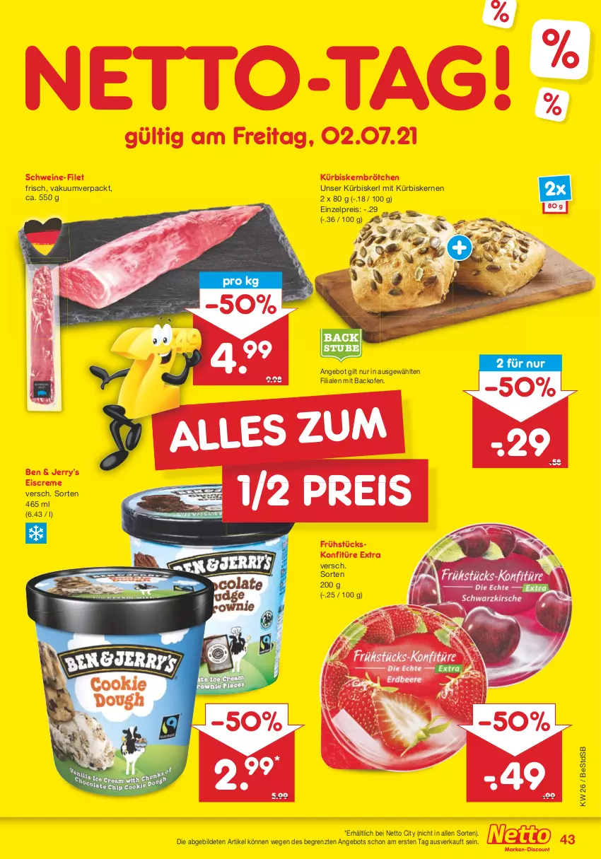 Aktueller Prospekt Netto Marken-Discount - Filial Angebote - von 28.06 bis 03.07.2021 - strona 45