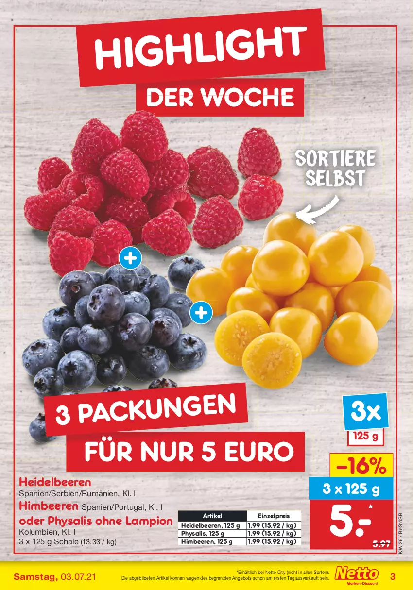 Aktueller Prospekt Netto Marken-Discount - Filial Angebote - von 28.06 bis 03.07.2021 - strona 5