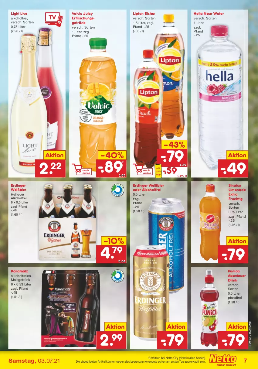 Aktueller Prospekt Netto Marken-Discount - Filial Angebote - von 28.06 bis 03.07.2021 - strona 9