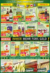 Gazetka promocyjna Norma - Norma - Gazetka - ważna od 16.05 do 16.05.2022 - strona 11 - produkty: apfel, Bau, Berger, bier, Brandenburger äpfel, bratwurst, buch, burger, chili, cola, eis, essig, flasche, fleisch, frucht, Garten, goldkrone, grill, Hausmacher, jagdwurst, Käse, kirsch, kirsche, kräuter, krone, kühlregal, leberwurst, likör, limette, mac, Mett, natur, oder kräuter, paprika, pflaume, pils, radler, Rauch, regal, reis, rhabarber, rind, rostbratwurst, Rotwurst, rum, saft, salami, schnitten, schwein, schweine, schweinefleisch, spargel, Spezi, Ti, tiefpreis, Vegeta, wein, weine, wurst