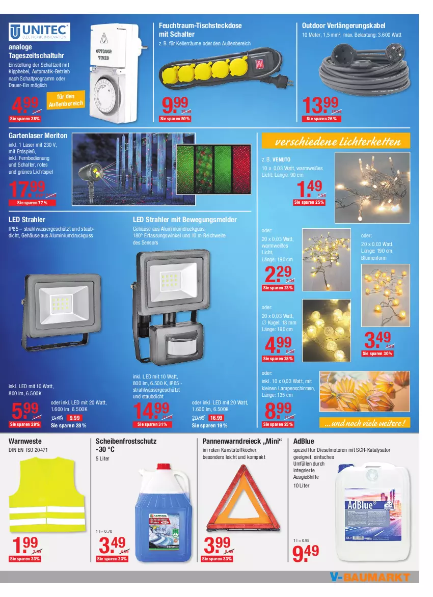 Aktueller Prospekt Vmarkt - V-Baumarkt - von 11.11 bis 17.11.2021 - strona 3