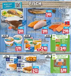 Gazetka promocyjna Hit - Prospekte - Gazetka - ważna od 21.05 do 21.05.2022 - strona 7 - produkty: aqua, aus dem kühlregal, backfisch, backofen, bio, braten, dell, eis, elle, erde, filet, filets, fisch, fische, Fischer, fischstäbchen, fleisch, followfish, forelle, frikadellen, frischfisch, frosta, ideal zum braten, kühlregal, lachs, mac, marinade, natur, Nordsee, Ofen, pfanne, pfannen, Popp, Rauch, regal, reis, rel, remoulade, Rotbarsch, rotbarschfilet, rwe, saft, Schere, schlemmerfilet, scholl, teller, Ti