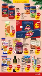 Gazetka promocyjna Penny - Prospekte - Gazetka - ważna od 21.12 do 21.12.2024 - strona 39 - produkty: ACC, apfel, auer, barilla, basilico, blume, creme, eier, eimer, erbsen, fisch, hengstenberg, Kraut, leimer, pasta, pesto, rind, rinder, rotkohl, salat, sauce, Sauerkraut, spaghetti, suppe, thomy, Ti, tomate, tomaten, wein, würzsauce