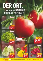 Gazetka promocyjna Netto Marken-Discount - Filial-Angebote - Gazetka - ważna od 29.01 do 29.01.2022 - strona 4 - produkty: asti, eis, gurke, gurken, kopfsalat, ndk, paprika, radieschen, reis, rispentomaten, salat, spitzkohl, Ti, tomate, tomaten, versandkostenfrei