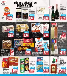 Gazetka promocyjna Hit - Wochenprospekt - Gazetka - ważna od 15.02 do 15.02.2025 - strona 12 - produkty: alkohol, amicelli, Bau, bree, brut, chips, corny, coupon, duplo, eis, elle, ente, erdnüsse, ferrero, Ferrero Rocher, flasche, frucht, hafer, kartoffel, kartoffelchips, Kinder, kinder bueno, kinder riegel, kitkat, kokos, kraft, licor, licor 43, lindt, lion, lorenz, mandel, Mett, metternich, milch, Molinari, mumm, pringles, raffaello, rebsortenweine, reis, riegel, ring, saltletts, salz, sambuca, sandwich, saro, schoko, schokolade, sekt, smarties, Spezi, tafelschokolade, Ti, ültje, ültje erdnüsse, wein, weine, ZTE