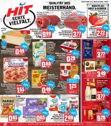 Gazetka promocyjna Hit - Prospekte - Gazetka - ważna od 05.02 do 05.02.2022 - strona 1 - produkty: aktionspreis, Becher, beere, beeren, beutel, Cava, cola, dolce gusto, Dr. Oetker, duplo, eilles gourmet, eis, elle, erdbeere, erdbeeren, filet, flammkuchen, flasche, freixenet, frico, frucht, fruchtgummi, gewürz, gouda, haribo, holländischer schnittkäse, joghur, joghurt, jungbullen, kaffee, Käse, Kinder, kinder riegel, kuchen, Lakritz, lamm, landliebe, landmilch, maggi, maggi fix, Meister, milch, milka, milka schokolade, Müller, natur, Nescafé, obst, oder lakritz, pfeffer, pizza, reis, rel, riegel, rind, rinder, rinderfilet, ristorante, ristorante pizza, rouladen, salat, schnittkäse, schoko, schokolade, Schwartau, steak, steaks, teller, Ti, zucker