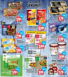 Gazetka promocyjna Hit - Prospekte - Gazetka - ważna od 05.02 do 05.02.2022 - strona 10 - produkty: agrarfrost, Becher, beutel, brot, coppenrath, creme, dessert, eis, eiscreme, elle, erbsen, fertiggericht, fertiggerichte, flasche, fleisch, Fleischbällchen, frosta, Gemüse Mix, gin, Goldstücke, häagen-dazs, junge erbsen, Köttbullar, leine, milka, mövenpick, natur, natura, nuss, Ofen, oreo, pfanne, reis, rind, rustipani, sauce, Schwartau, schwein, schweine, schweinefleisch, teller, Ti, wagner, wein, weine