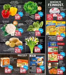 Gazetka promocyjna Hit - Prospekte - Gazetka - ważna od 05.02 do 05.02.2022 - strona 3 - produkty: aus dem kühlregal, Becher, berliner, blume, blumen, blumenkohl, brandt, braten, brot, brötchen, Croissant, croissants, eier, eierspätzle, eis, elle, feinkost, gnocchi, grill, henglein, hering, Herings, hörnchen, kartoffel, kartoffeln, kopfsalat, kühlregal, LG, mac, Markenzwieback, nudel, nudeln, Pak Choi, paprika, regal, reis, rel, ring, rwe, salat, salate, senf, snack, speisekartoffeln, steinhaus, teller, tender, Ti, tisch, torte, tortelloni, Yo, YouCook