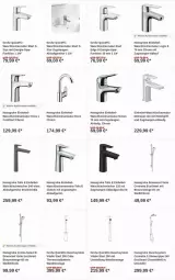 Gazetka promocyjna Obi - Prospekte - Gazetka - ważna od 16.10 do 16.10.2024 - strona 6 - produkty: armatur, batterie, brause, elle, garnitur, grohe, hansgrohe, LG, Metro, Mett, teller, thermostat, Ti, tisch, vita, waschbecken, waschtisch, waschtischarmatur