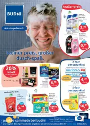 Gazetka promocyjna Budni - Prospekte - Gazetka - ważna od 14.05 do 14.05.2022 - strona 1 - produkty: angebot, angebote, creme, decke, duschdas, duschgel, eis, elle, geschirr, meridol, nuss, pampers, Pants, pflanze, pflanzen, reis, Schere, shampoo, teller, Ti, vita, windeln, zahncreme