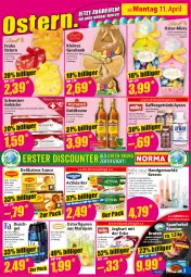 Gazetka promocyjna Norma - Norma - Gazetka - ważna od 18.04 do 18.04.2022 - strona 3 - produkty: ACC, activia, aloe vera, auer, Ayran, Becher, braten, Cap, cappuccino, cerealien, chia, cin, creme, delikatess sauce, duschgel, eier, eis, espresso, flasche, fleisch, frucht, getränk, goldkrone, joghur, joghurt, joghurt mit der ecke, kaffee, kerze, kirsch, kirsche, kokos, kokosnuss, Kokosnussöl, krone, kühlregal, latte, latte macchiato, leine, mac, macchiato, mandel, marzipan, milch, nuss, pril, quad, regal, reis, rel, sac, sauce, schoko, schokolade, schokoladen, Spezi, Sport, Ti, tomate, tomaten, Yo, yoghurt